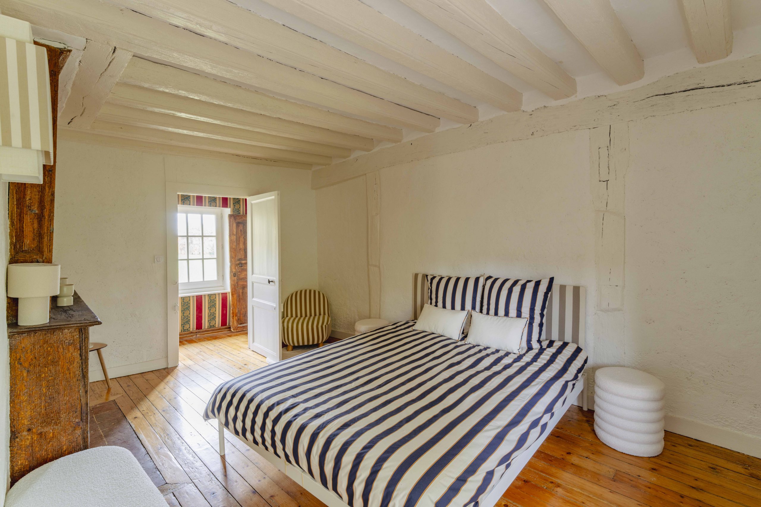Bedroom 3 with double bed and adjoining nursery